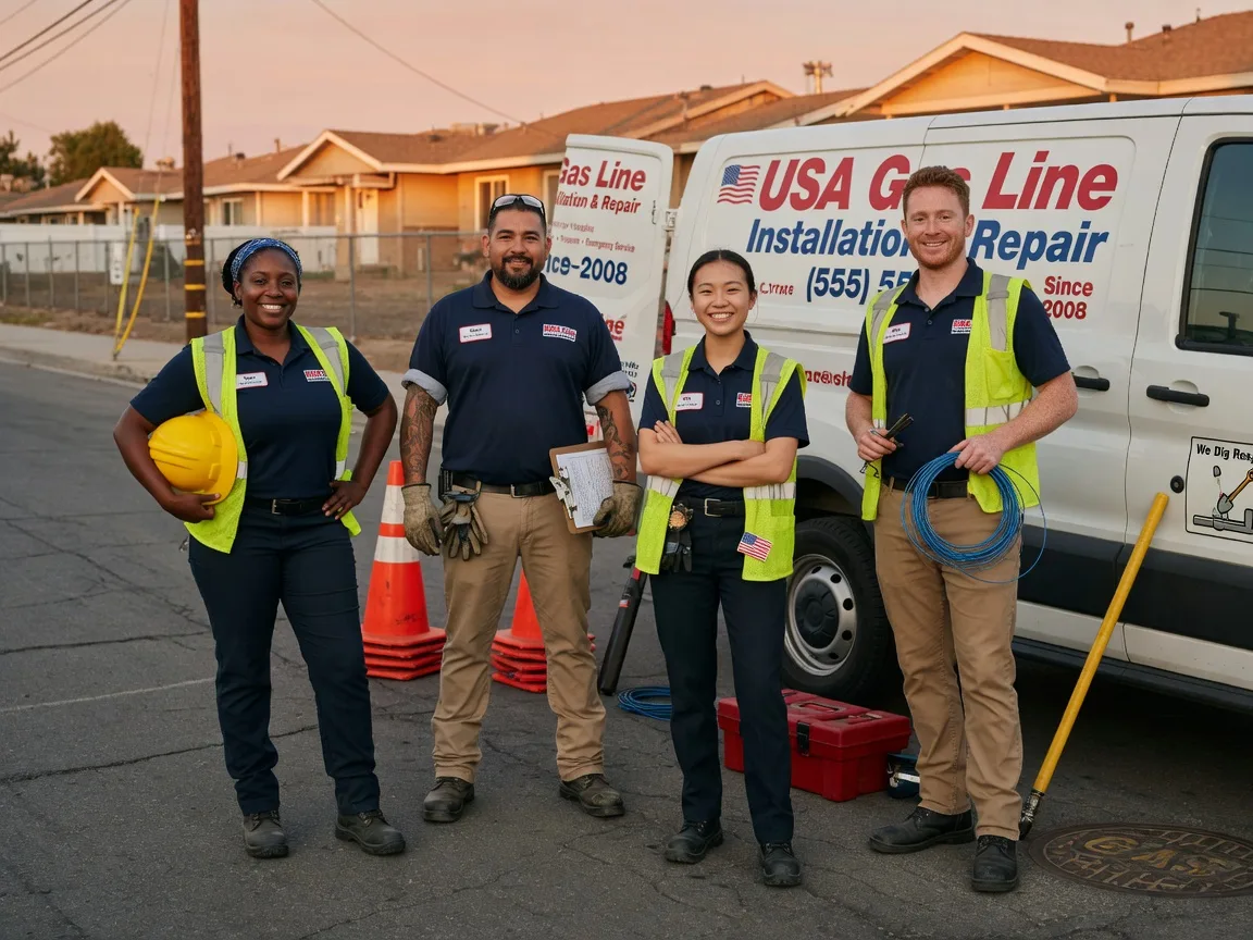 Gas Line Installation company in Union City, GA